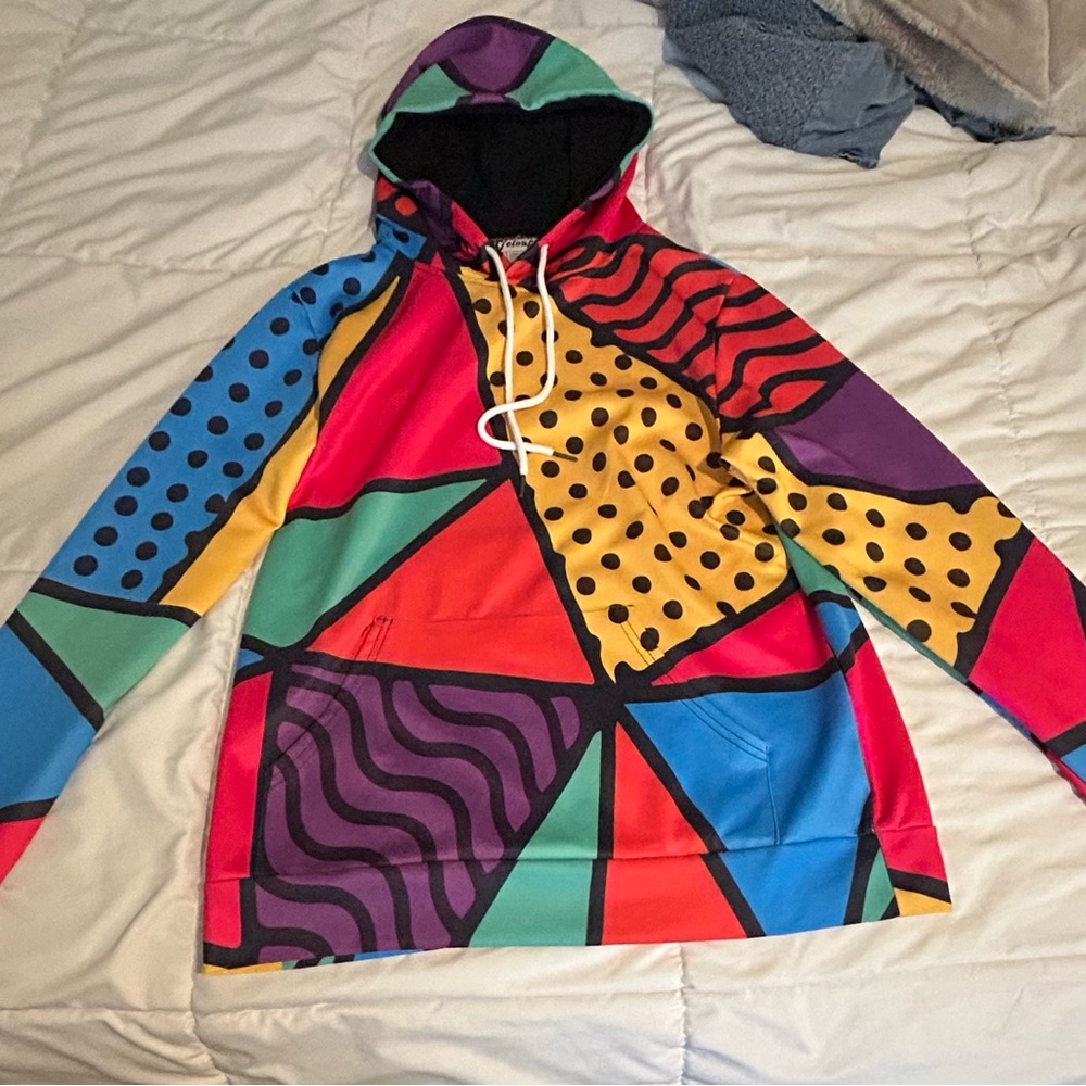 Colorful Geometric Hoodie
